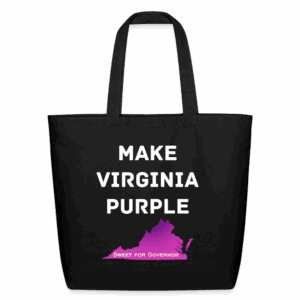 👜 Purple Party “Carry the Change” Tote Bag