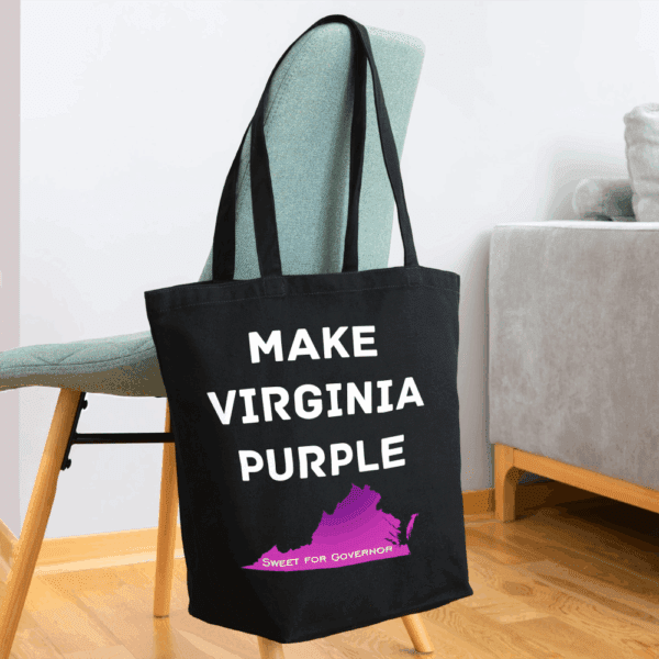 👜 Purple Party “Carry the Change” Tote Bag - Image 3